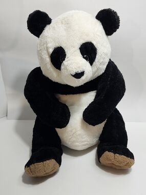 Cuddly Panda Plush Toy - Black & White